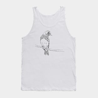 Little Bird Sketch Tank Top